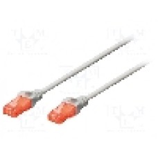 Patch cord Cat 5e, U/UTP, conexiune 1:1, 0.5m, DIGITUS - DK-1512-005 Patch cord Cat 5e, U/UTP, conexiune 1:1, 0.5m, DIGITUS - DK-1512-005
