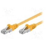 Cablu patch cord, Cat 5e, lungime 15m, F/UTP, Goobay - 50866