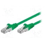Cablu patch cord, Cat 5e, lungime 1.5m, F/UTP, Goobay - 95536