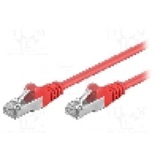 Cablu patch cord, Cat 5e, lungime 1m, F/UTP, Goobay - 50151