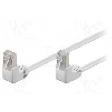 Cablu patch cord, Cat 5e, lungime 1m, F/UTP, Goobay - 96062