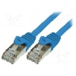 Cablu patch cord, Cat 5e, lungime 1m, SF/UTP, LOGILINK - CP1036D