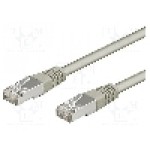 Cablu patch cord, Cat 5e, lungime 25m, SF/UTP, Goobay - 95624