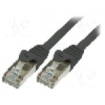Patch cord Cat 5e, SF/UTP, conexiune 1:1, 2m, LOGILINK - CP1053D