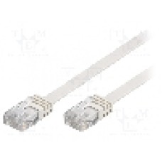 Cablu patch cord, Cat 5e, lungime 2m, U/UTP, Goobay - 93359