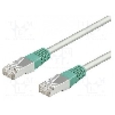 Cablu patch cord, Cat 5e, lungime 3m, F/UTP, Goobay - 50188