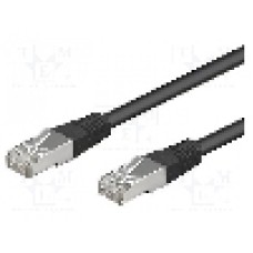 Cablu patch cord, Cat 5e, lungime 3m, SF/UTP, Goobay - 68671