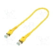 Patch cord Cat 6a, S/FTP, conexiune 1:1, 0.5m, HARTING - 09488484745005 Patch cord Cat 6a, S/FTP, conexiune 1:1, 0.5m, HARTING - 09488484745005