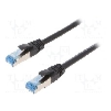 Cablu patch cord, Cat 6a, lungime 0.5m, S/FTP, LOGILINK - CQ6025S
