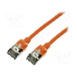 Cablu patch cord, Cat 6a, lungime 0.5m, U/FTP, LOGILINK - CQ9028S