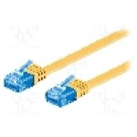 Cablu patch cord, Cat 6a, lungime 0.5m, U/UTP, Goobay - 96296