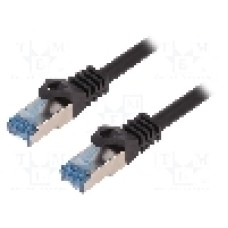 Cablu patch cord, Cat 6a, lungime 10m, S/FTP, LOGILINK - CQ4093S