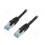 Cablu patch cord, Cat 6a, lungime 10m, S/FTP, LOGILINK - CQ6095S