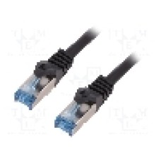 Cablu patch cord, Cat 6a, lungime 1.5m, S/FTP, LOGILINK - CQ3043S