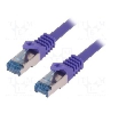 Cablu patch cord, Cat 6a, lungime 1m, S/FTP, LOGILINK - CQ303VS