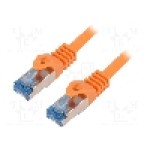 Cablu patch cord, Cat 6a, lungime 1m, S/FTP, LOGILINK - CQ4038S