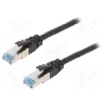 Cablu patch cord, Cat 6a, lungime 1m, S/FTP, LOGILINK - CQ6035S