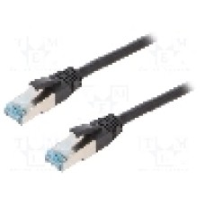 Cablu patch cord, Cat 6a, lungime 1m, S/FTP, LOGILINK - CQ6035S