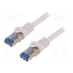 Cablu patch cord, Cat 6a, lungime 250mm, S/FTP, LOGILINK - CQ4012S