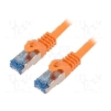 Cablu patch cord, Cat 6a, lungime 250mm, S/FTP, LOGILINK - CQ4018S