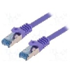 Cablu patch cord, Cat 6a, lungime 2m, S/FTP, LOGILINK - CQ305VS
