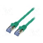 Cablu patch cord, Cat 6a, lungime 2m, S/FTP, LOGILINK - CQ5055S