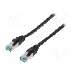Cablu patch cord, Cat 6a, lungime 2m, S/FTP, LOGILINK - CQ6055S