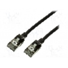 Cablu patch cord, Cat 6a, lungime 2m, U/FTP, LOGILINK - CQ9053S