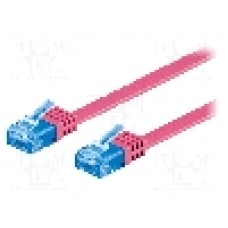 Cablu patch cord, Cat 6a, lungime 2m, U/UTP, Goobay - 96320