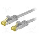 Cablu patch cord, Cat 6a, lungime 3m, S/FTP, Goobay - 91612
