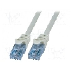 Cablu patch cord, Cat 6a, lungime 500mm, U/UTP, LOGILINK - CP3022U