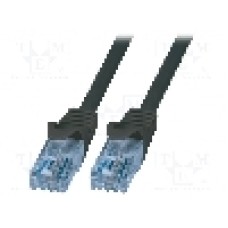 Cablu patch cord, Cat 6a, lungime 500mm, U/UTP, LOGILINK - CP3023U