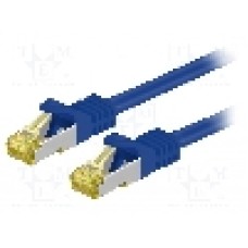 Cablu patch cord, Cat 6a, lungime 5m, S/FTP, Goobay - 91619