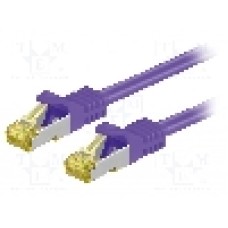 Cablu patch cord, Cat 6a, lungime 5m, S/FTP, Goobay - 91627