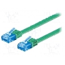 Cablu patch cord, Cat 6a, lungime 5m, U/UTP, Goobay - 96341