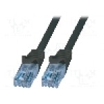 Cablu patch cord, Cat 6a, lungime 7.5m, U/UTP, LOGILINK - CP3083U