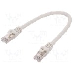 Cablu patch cord, Cat 6, lungime 0.25m, F/UTP, LOGILINK - CP2012S