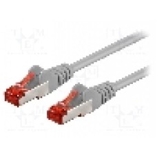 Cablu patch cord, Cat 6, lungime 0.25m, S/FTP, Goobay - 93371