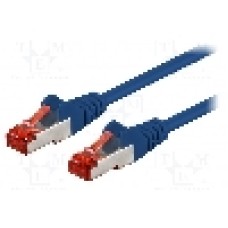 Cablu patch cord, Cat 6, lungime 0.25m, S/FTP, Goobay - 95452