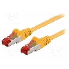 Cablu patch cord, Cat 6, lungime 0.25m, S/FTP, Goobay - 95453