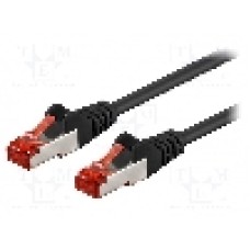 Cablu patch cord, Cat 6, lungime 0.25m, S/FTP, Goobay - 95458