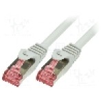 Cablu patch cord, Cat 6, lungime 0.25m, S/FTP, LOGILINK - CQ2011S