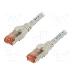 Cablu patch cord, Cat 6, lungime 0.5m, S/FTP, DIGITUS - DK-1644-005