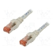 Cablu patch cord, Cat 6, lungime 0.5m, S/FTP, DIGITUS - DK-1644-005