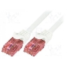 Cablu patch cord, Cat 6, lungime 0.5m, U/UTP, LOGILINK - CQ2021U