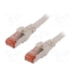 Cablu patch cord, Cat 6, lungime 10m, S/FTP, DIGITUS - DK-1644-100 Cablu patch cord, Cat 6, lungime 10m, S/FTP, DIGITUS - DK-1644-100
