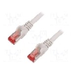 Cablu patch cord, Cat 6, lungime 150mm, S/FTP, Goobay - 92455