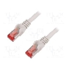 Cablu patch cord, Cat 6, lungime 150mm, S/FTP, Goobay - 92455