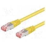 Cablu patch cord, Cat 6, lungime 1.5m, S/FTP, Goobay - 95578