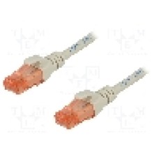 Patch cord Cat 6, U/UTP, conexiune 1:1, 1.5m, DIGITUS - DK-1617-015